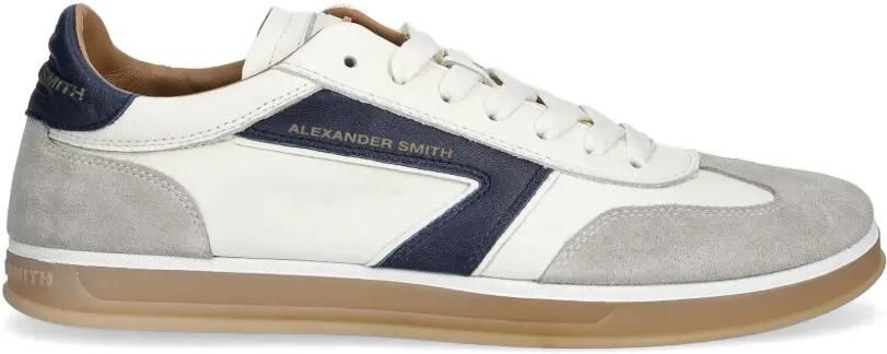 Alexander Smith Thames sneakers met logo Beige
