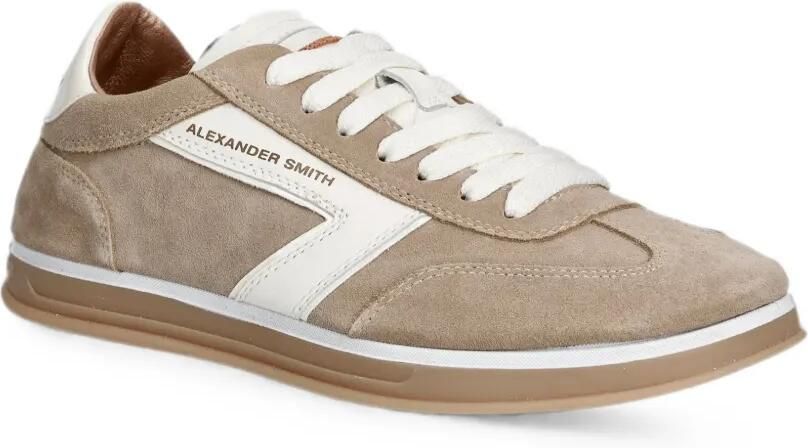 Alexander Smith Thames sneakers met logoprint en vlakken Beige - Foto 2