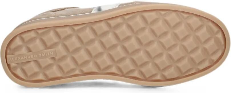 Alexander Smith Thames sneakers met logoprint en vlakken Beige - Foto 5