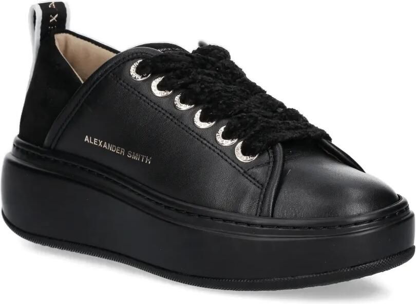 Alexander Smith Wembley sneakers met textuur Zwart - Foto 2