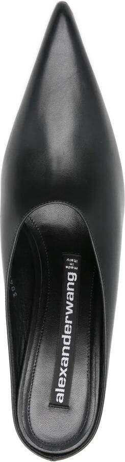 Alexander Wang 105 mm Boomerang muiltjes Zwart - Foto 4