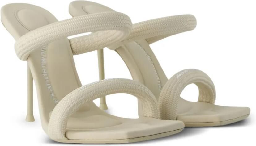 Alexander Wang 105 mm Julie Webbing sandalen Beige