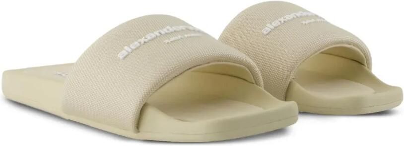 Alexander Wang Aw Pool teenslippers Beige - Foto 2