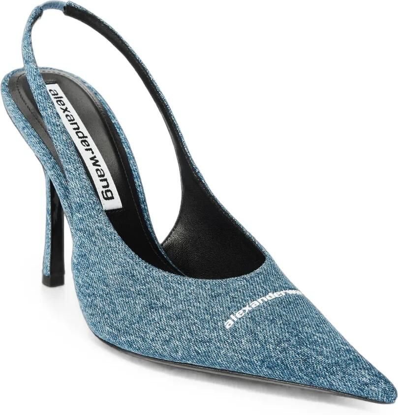 Alexander Wang Buffy 105 mm slingback pumps Blauw - Foto 2