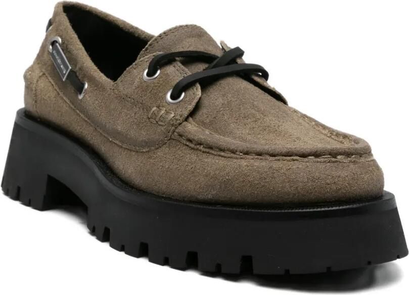 Alexander Wang Carson bootschoenen met plateauzool Groen - Foto 2