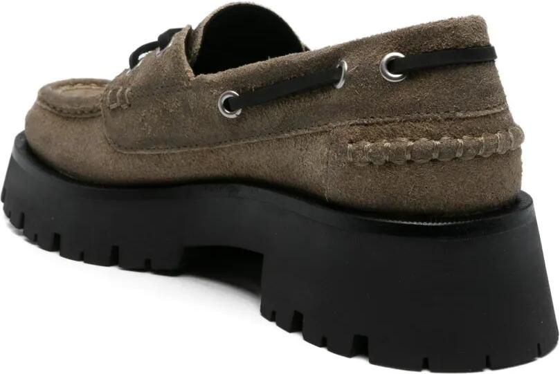 Alexander Wang Carson bootschoenen met plateauzool Groen - Foto 3