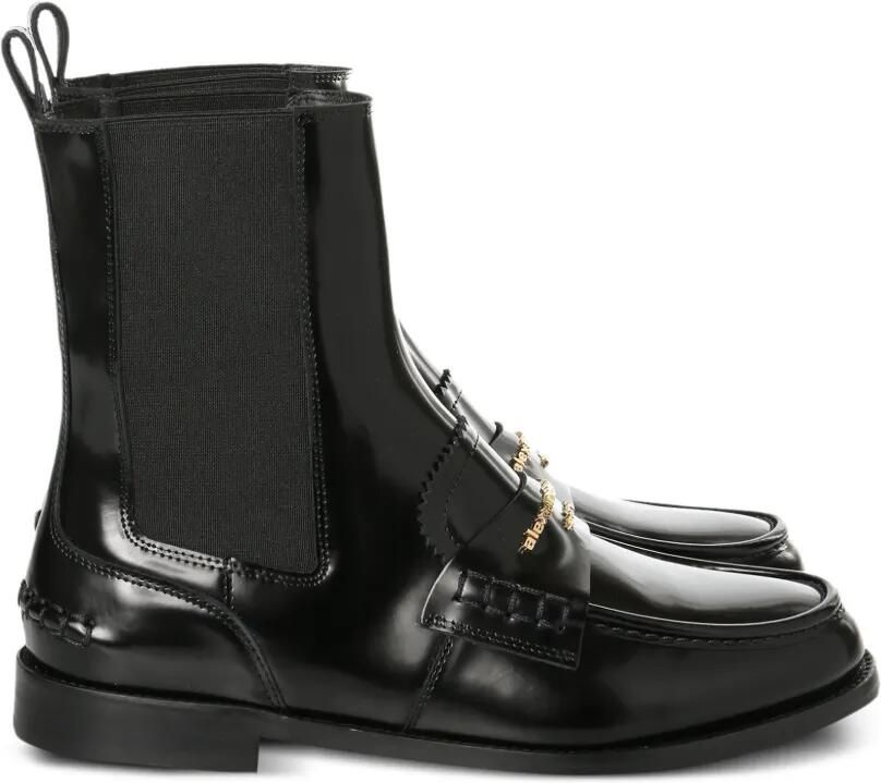 Alexander Wang Carter enkellaarzen Zwart