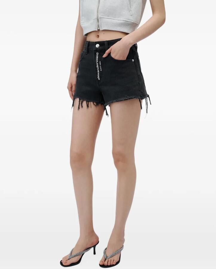 Alexander Wang Courtney sandalen met logo Zwart - Foto 2
