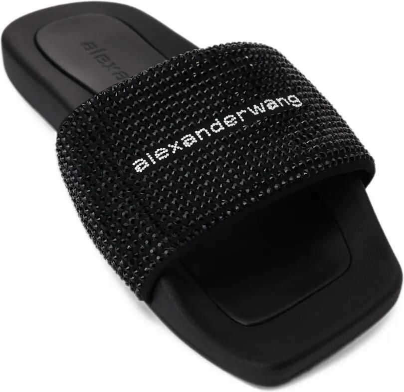 Alexander Wang Hotfix Pool sandals Zwart - Foto 2