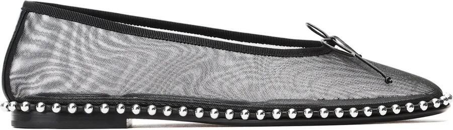 Alexander Wang Lina ballerina's met ketting en bal Zwart