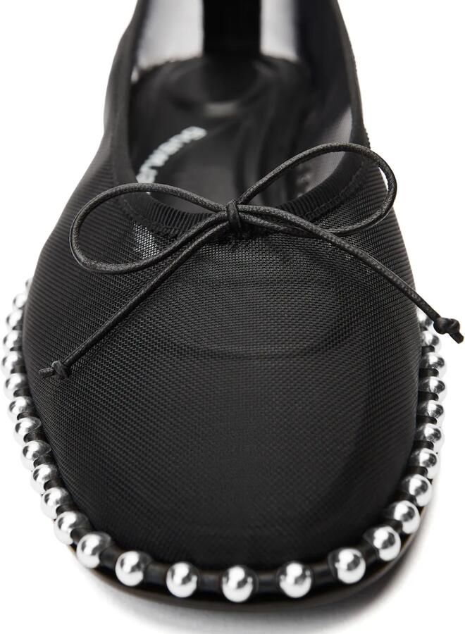 Alexander Wang Lina ballerina's met ketting en bal Zwart - Foto 4