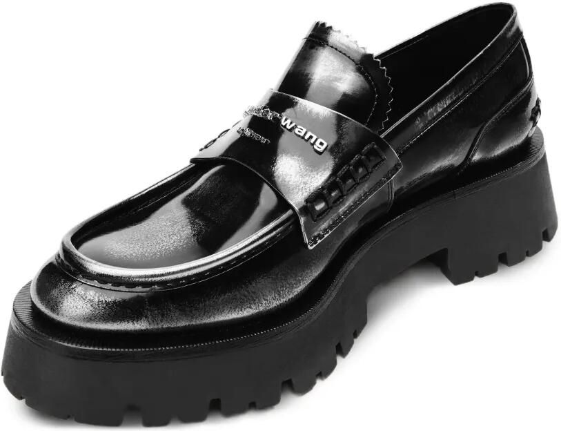 Alexander Wang Loafers met logoplakkaat en zool Zwart - Foto 4