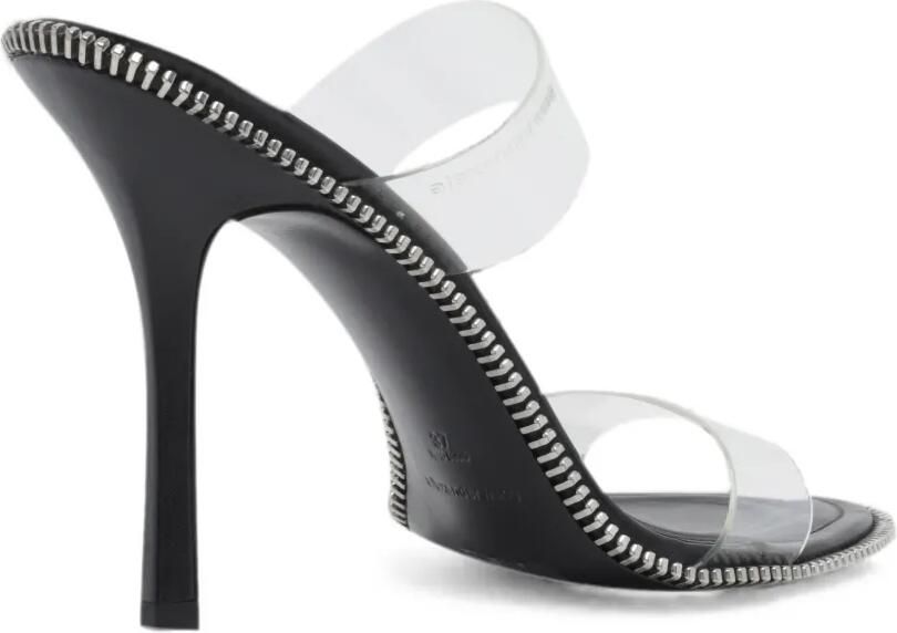 Alexander Wang Nova doorzichtige sandalen Zwart - Foto 4