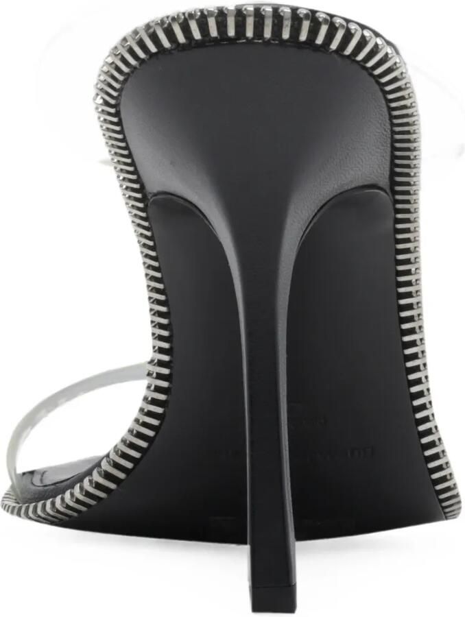 Alexander Wang Nova doorzichtige sandalen Zwart - Foto 2