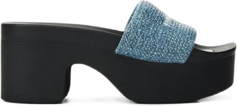 Alexander Wang Sandalen verfraaid met kristal Blauw