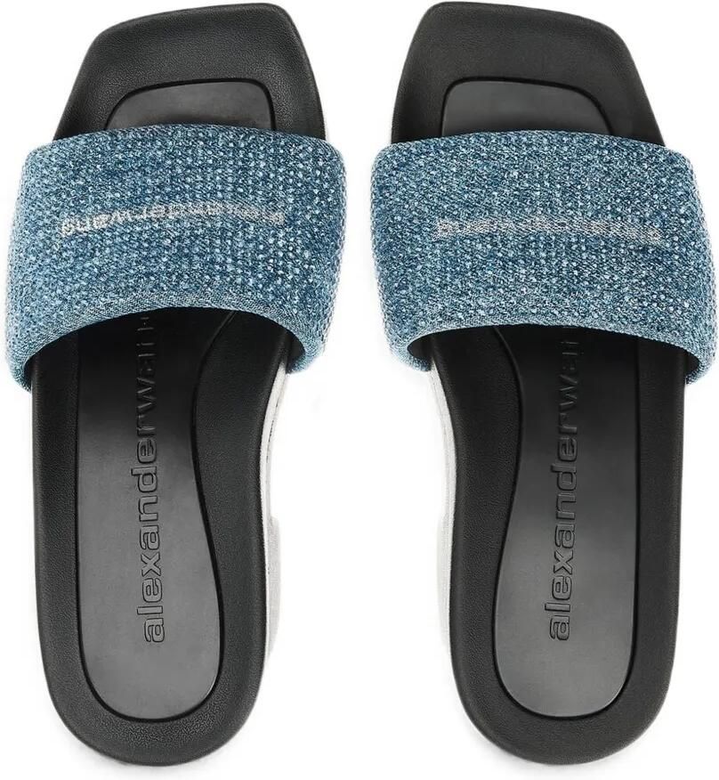 Alexander Wang Sandalen verfraaid met kristal Blauw - Foto 2