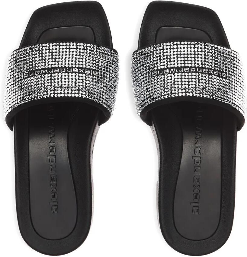 Alexander Wang Sandalen verfraaid met kristallen Zwart
