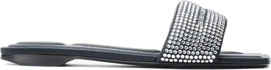 Alexander Wang Sandalen verfraaid met stras Zwart