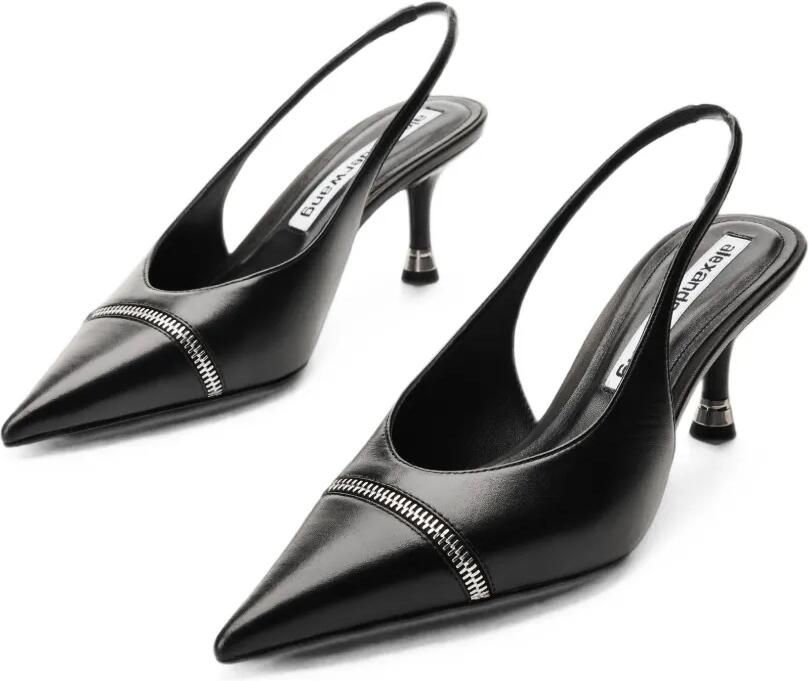 Alexander Wang Slingback pumps met rits Zwart - Foto 2