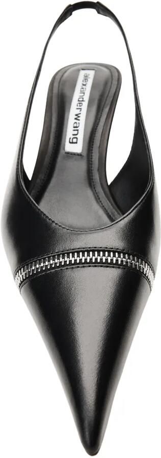 Alexander Wang Slingback pumps met rits Zwart - Foto 4