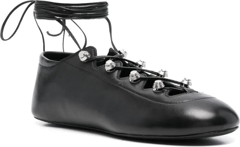 Alexander Wang Vyolette ballerina's Zwart - Foto 3