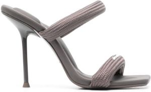 Alexander Wang Julie sandalen met gewatteerd bandje Grijs