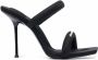 Alexander Wang Julie sandalen met logoprint Zwart - Thumbnail 1