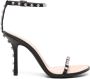 Alexander Wang Nicki leren sandalen Zwart - Thumbnail 1