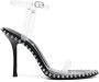 Alexander Wang Nova leren sandalen Zwart - Thumbnail 1