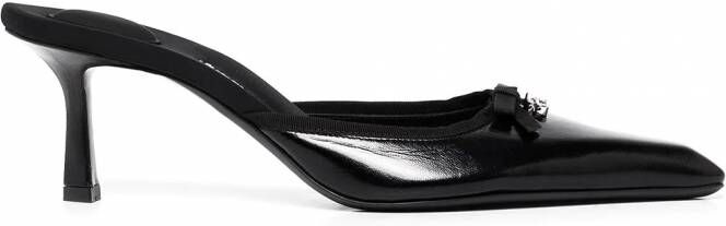 Alexander Wang Viola muiltjes verfraaid met strik Zwart
