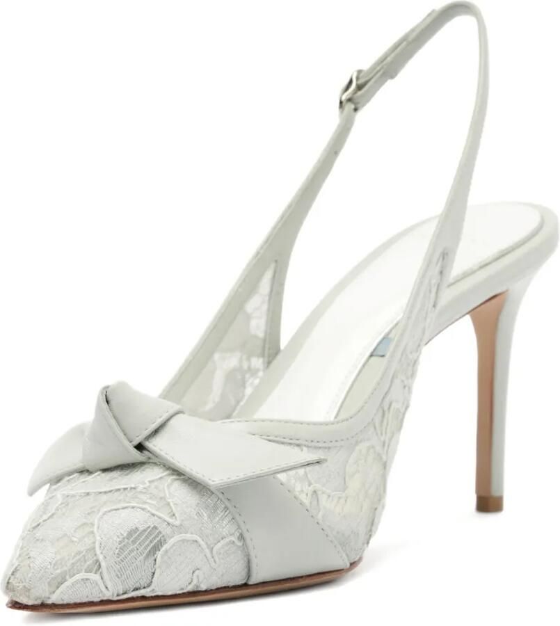 Alexandre Birman 85 mm Clarita pumps met hak Grijs - Foto 2