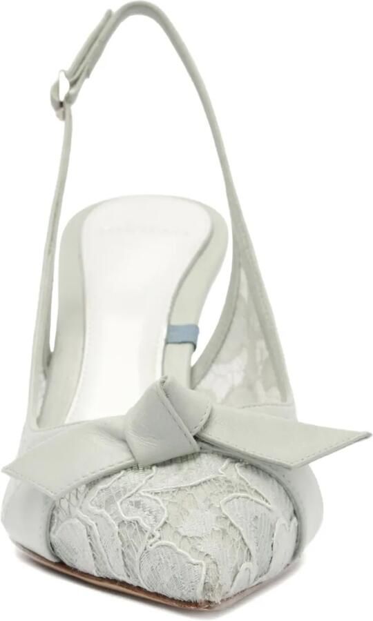 Alexandre Birman 85 mm Clarita pumps met hak Grijs - Foto 4