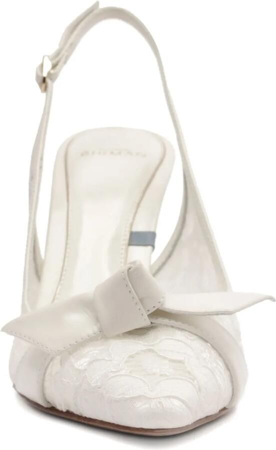 Alexandre Birman 85 mm Clarita pumps met hak Wit - Foto 3