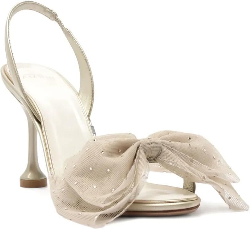 Alexandre Birman 85 mm Isabelle sandalen met hak Beige - Foto 3