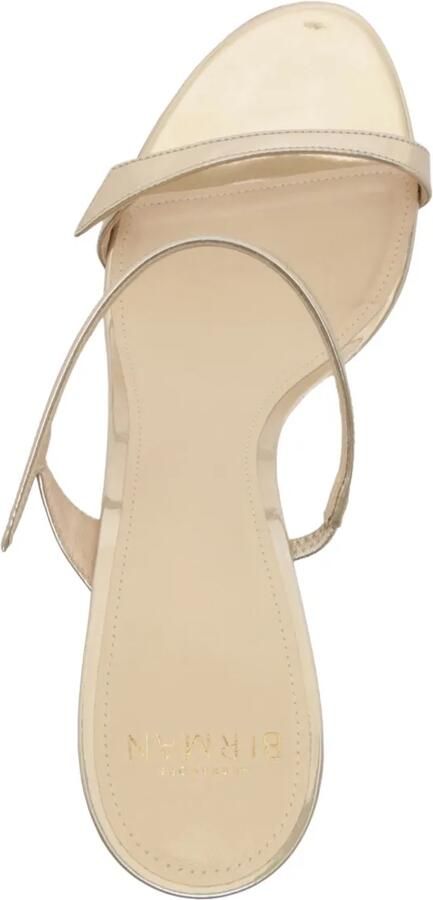 Alexandre Birman 85 mm Tita sandalen met bandje Goud - Foto 4