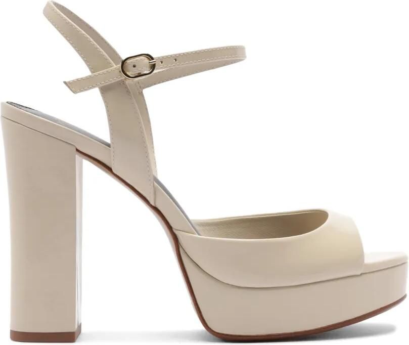 Alexandre Birman Amy sandalen met plateauzool Beige