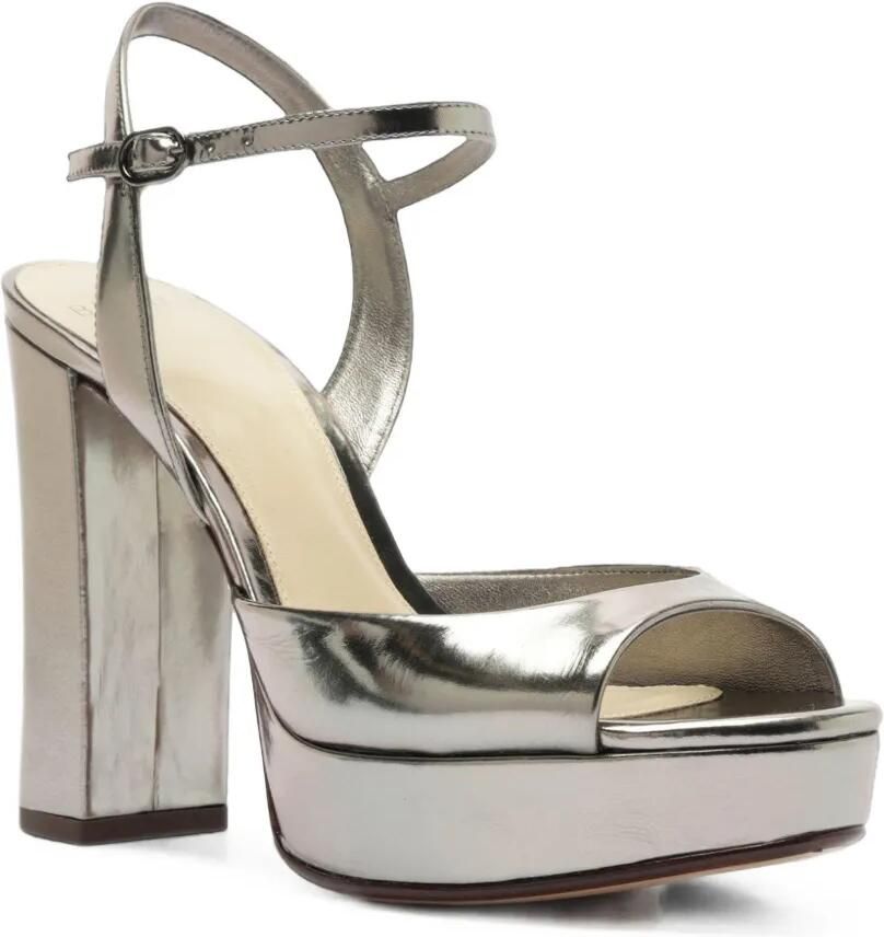 Alexandre Birman Amy sandalen met plateauzool Zilver - Foto 2