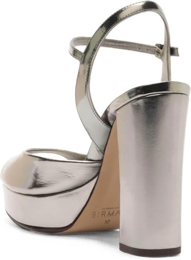 Alexandre Birman Amy sandalen met plateauzool Zilver - Foto 3