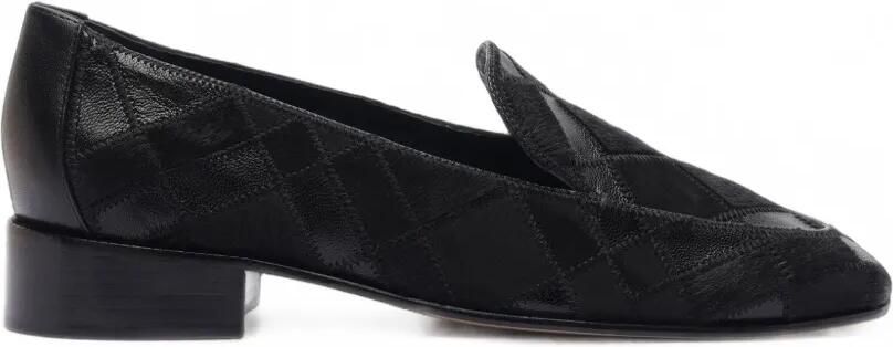 Alexandre Birman Annelise loafers met patroon Zwart