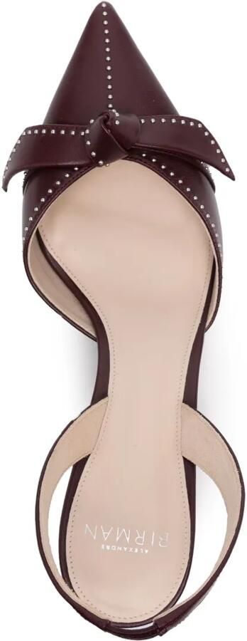 Alexandre Birman Clarita 60 mm pumps met studs Rood - Foto 4
