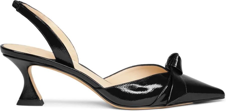 Alexandre Birman Clarita Bell 60 mm slingback pumps Zwart