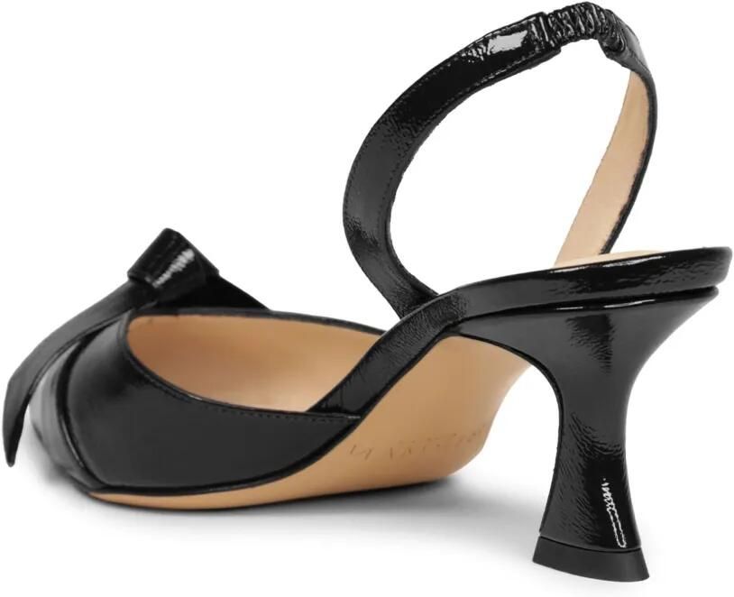 Alexandre Birman Clarita Bell 60 mm slingback pumps Zwart - Foto 4