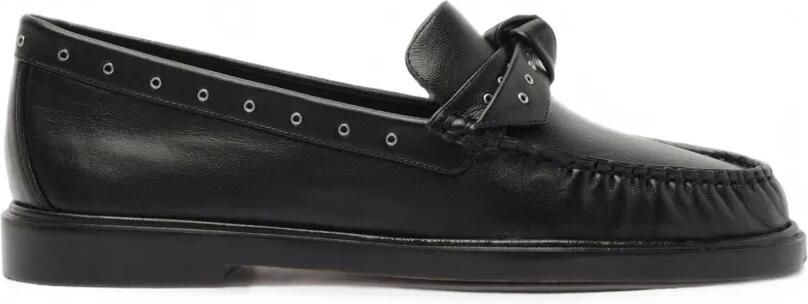 Alexandre Birman Clarita loafers verfraaid met ringlets Zwart