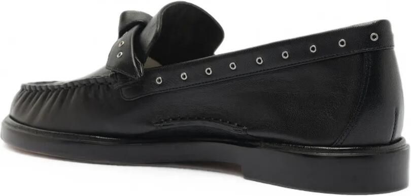Alexandre Birman Clarita loafers verfraaid met ringlets Zwart - Foto 4
