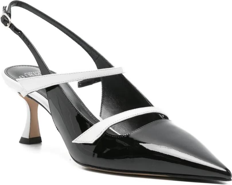 Alexandre Birman Lakleren slingback pumps Zwart - Foto 2