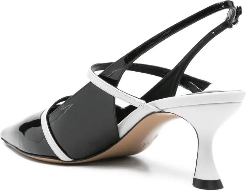 Alexandre Birman Lakleren slingback pumps Zwart - Foto 3