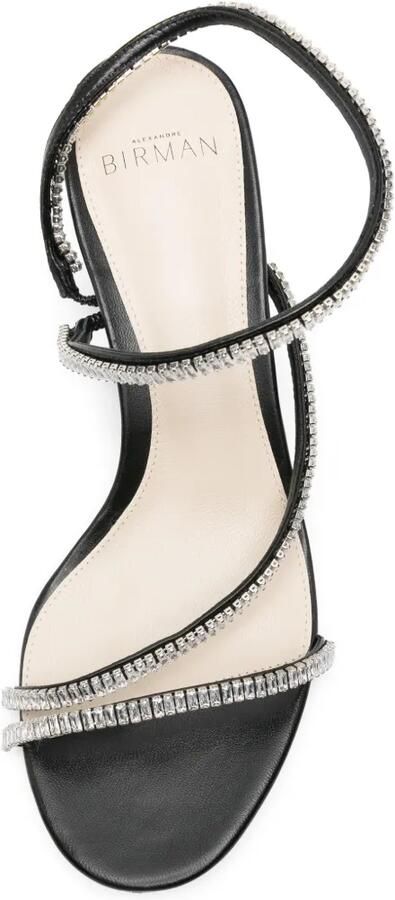 Alexandre Birman Leren sandalen Zwart - Foto 3