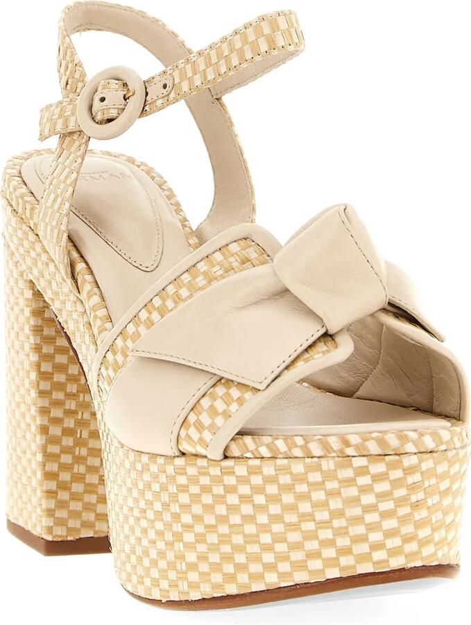 Alexandre Birman Maxi Clarita sandalen met plateauzool Beige - Foto 2