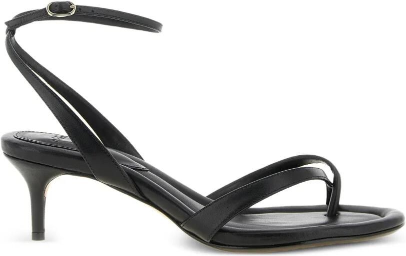 Alexandre Birman Nelly sandalen met verstelbaar enkelbandje Zwart