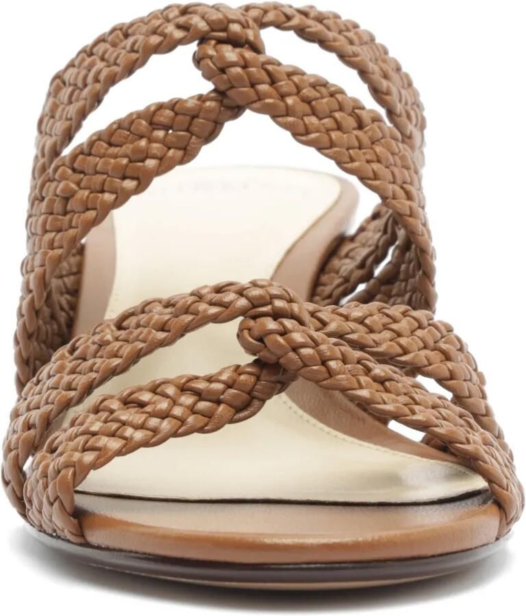 Alexandre Birman Sabrina leren sandalen Bruin - Foto 2